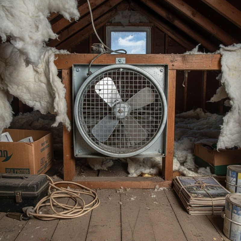 Attic Heating Installation