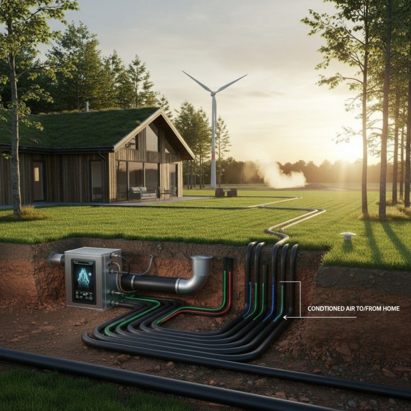 Geothermal Energy Installation